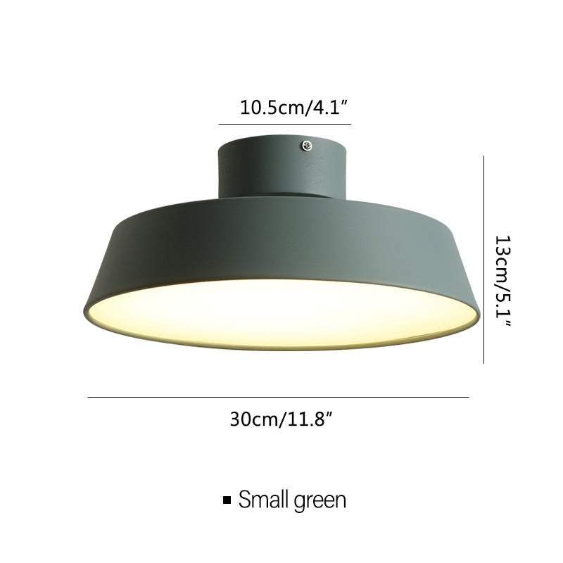 Nordische kreative runde Deckenlampe mit individuellem Design | Desfino