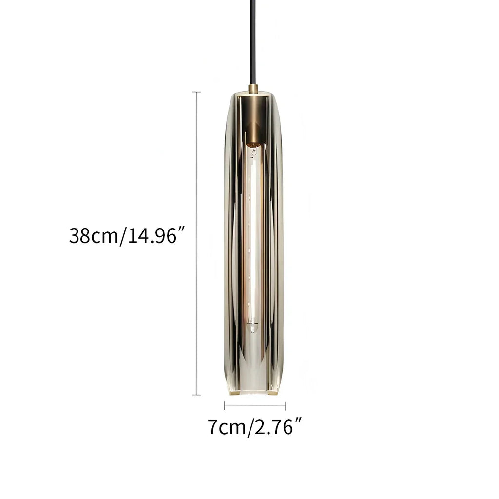 Elegante postmoderne Stab-Pendelleuchte | Desfino
