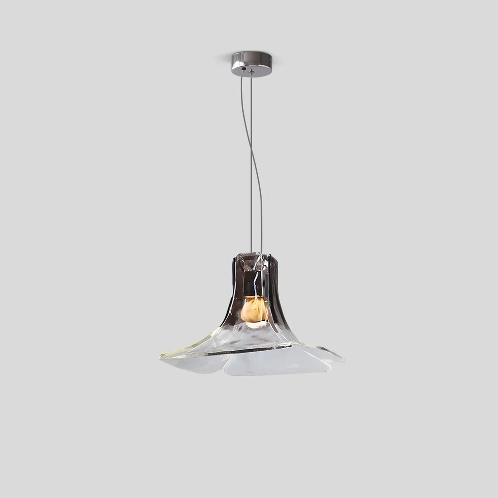 Murano Gradient Petal Glass Pendant Light | Desfino