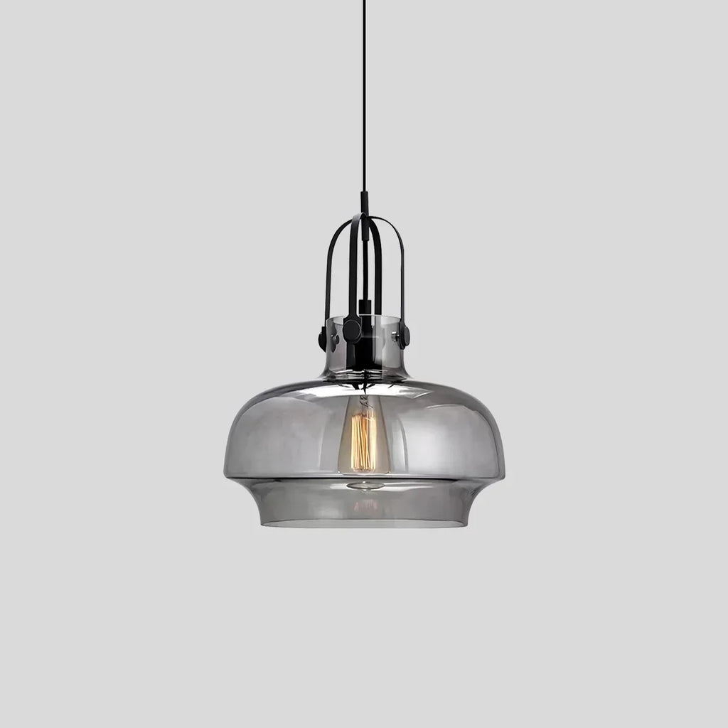 Nordische minimalistische Glas-Pendelleuchte für das Esszimmer | Desfino