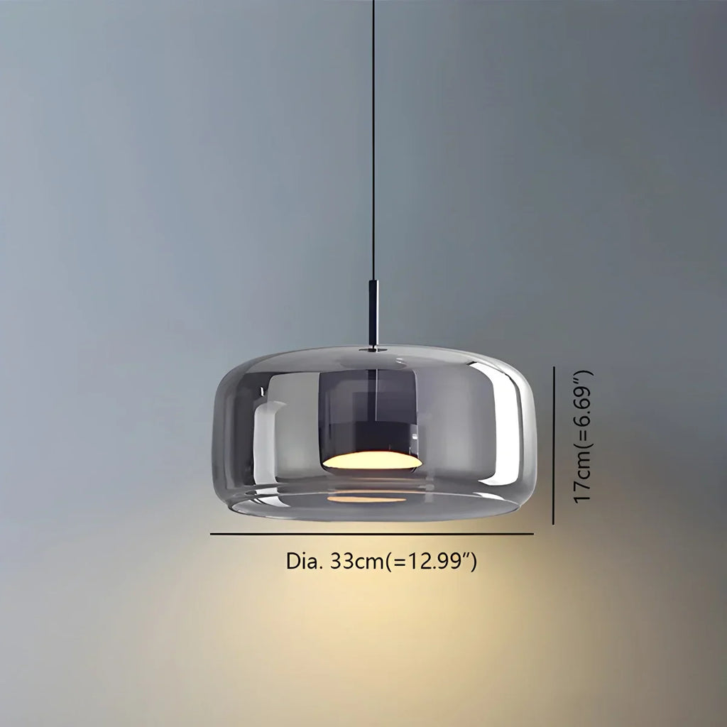 Modern Glass Pendant Light for Dining Room | Desfino