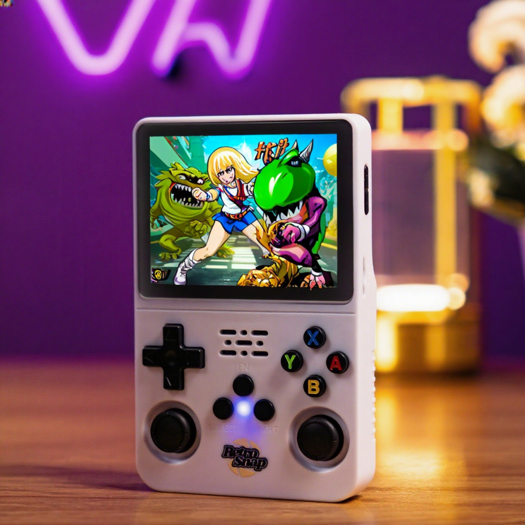 RetroPlay ポータブルゲームコンソール — 60,000以上のクラシックゲーム、HDMIテレビ出力 - Desfino