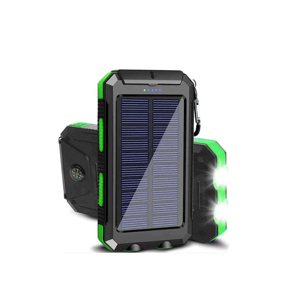 Power bank ηλιακής φόρτισης 500000mAh — Αδιάβροχο IP67, λεπτός φορητός φορτιστής - Desfino