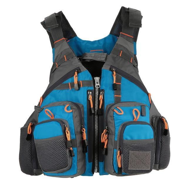 Rybářská vesta Pioneer Angler s 11 kapsami — víceúčelová výbava s kapsami - Desfino