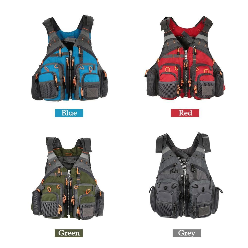 Rybářská vesta Pioneer Angler s 11 kapsami — víceúčelová výbava s kapsami - Desfino