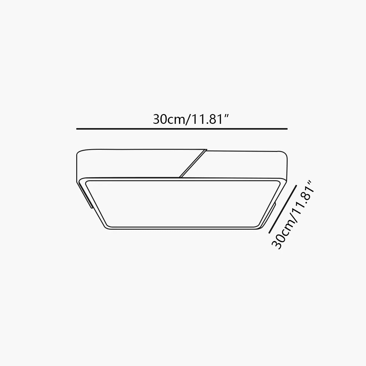 Minimalist Wood Ceiling Light for Bedroom | Desfino
