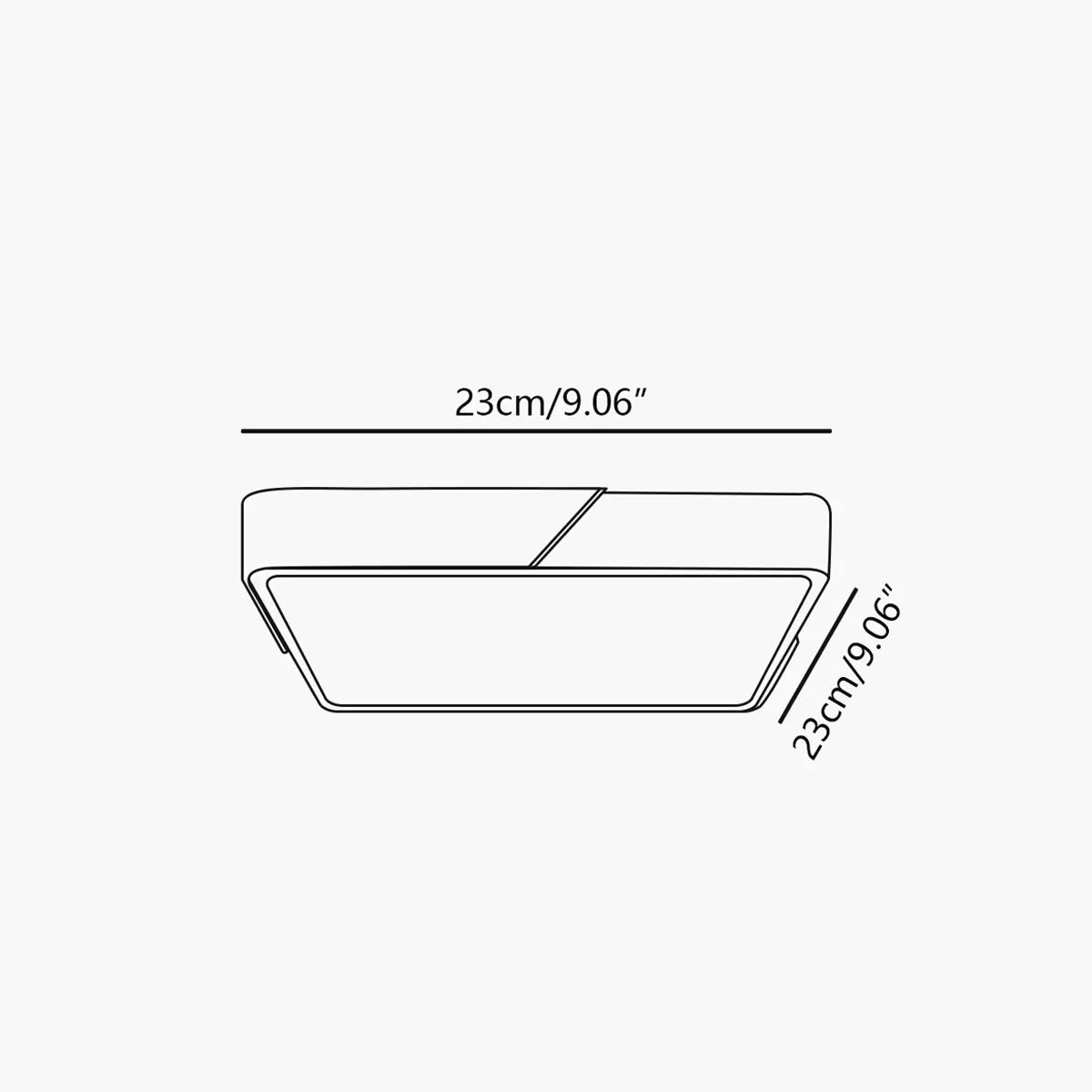 Minimalist Wood Ceiling Light for Bedroom | Desfino