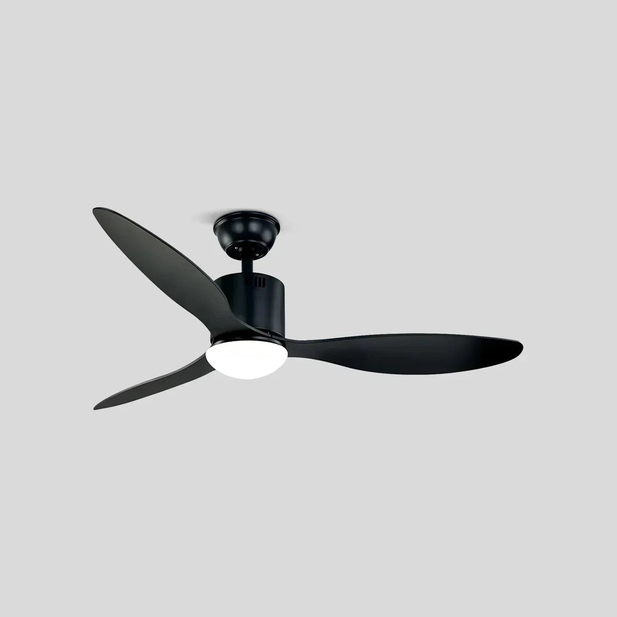 Moderner Deckenventilator mit 3 Flügeln und Licht | Desfino