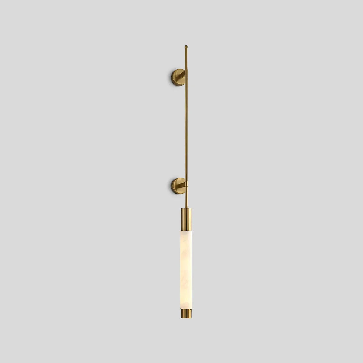 Moderne längliche Wandleuchte aus spanischem Alabaster | Desfino