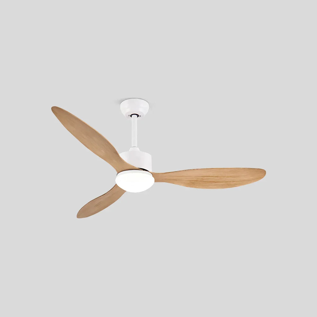 Moderner Deckenventilator mit 3 Flügeln und Licht | Desfino