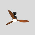Moderner Deckenventilator mit 3 Flügeln und Licht | Desfino