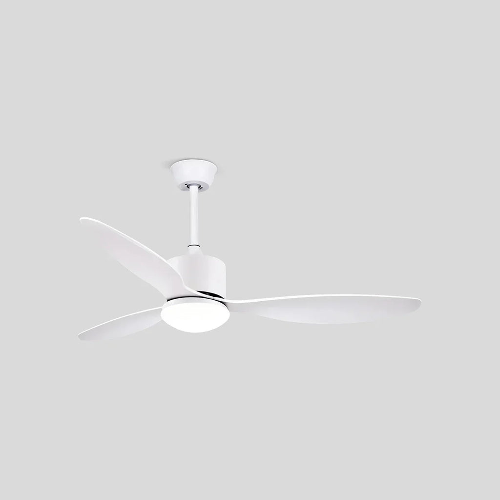 Moderner Deckenventilator mit 3 Flügeln und Licht | Desfino