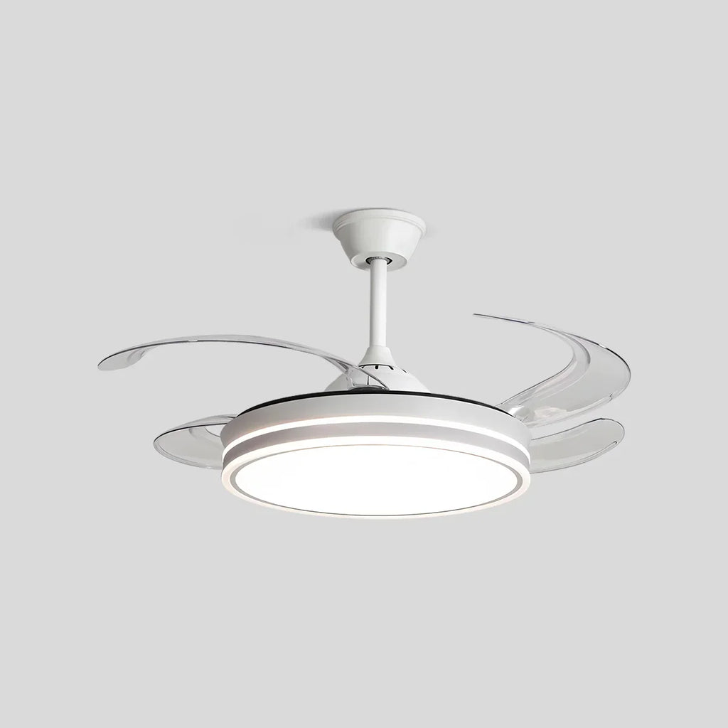 Modern Ceiling Fan with LED Light & Remote Control | Desfino