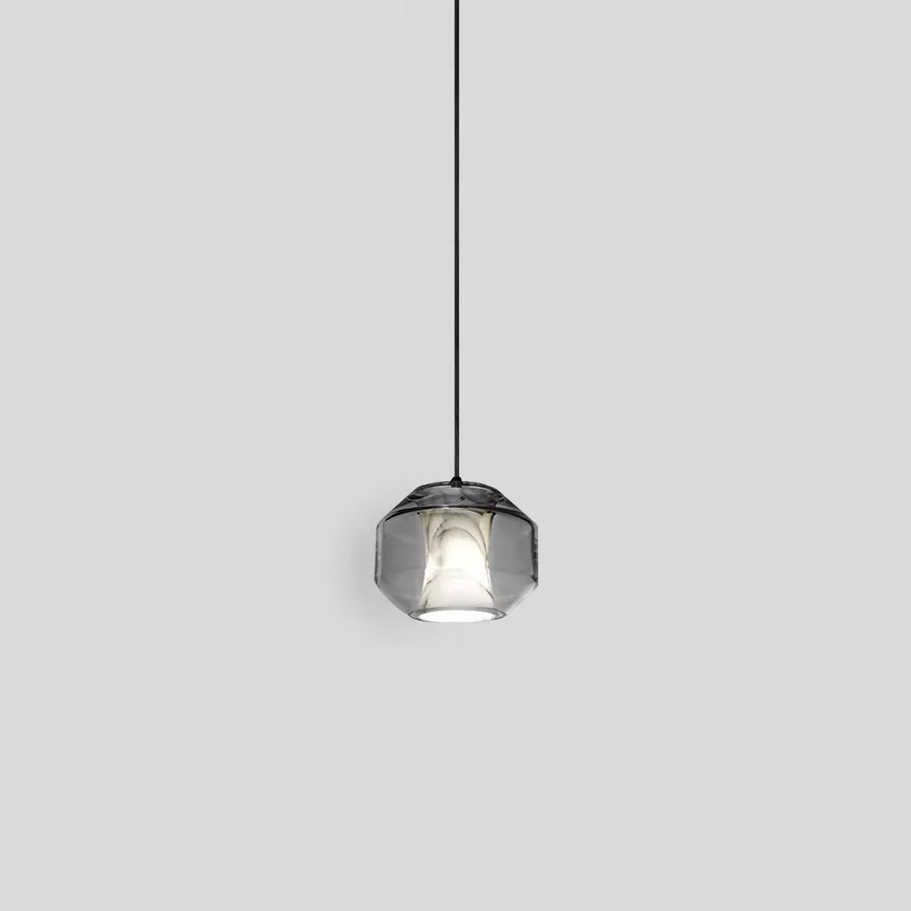 Moderne Pendelleuchte aus Alabasterglas für das Schlafzimmer | Desfino