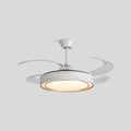 Modern Round Ceiling Fan Light with Remote Control | Desfino