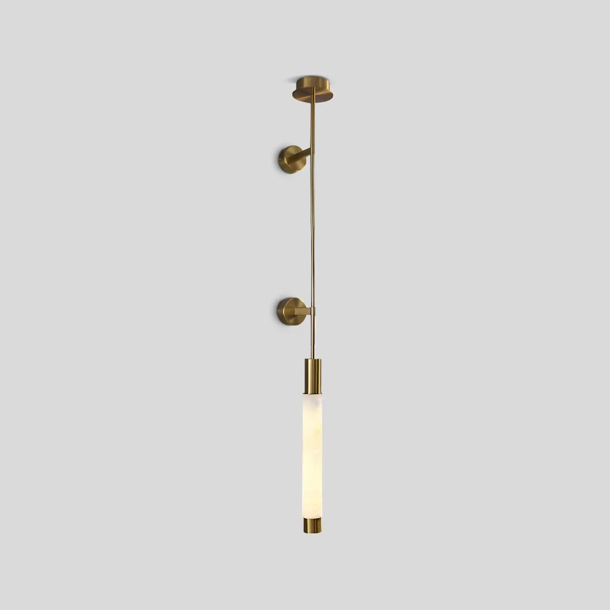 Moderne längliche Wandleuchte aus spanischem Alabaster | Desfino