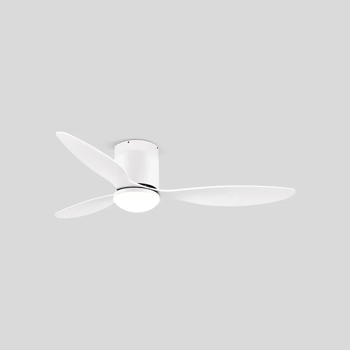 Moderner Deckenventilator mit 3 Flügeln und Licht | Desfino