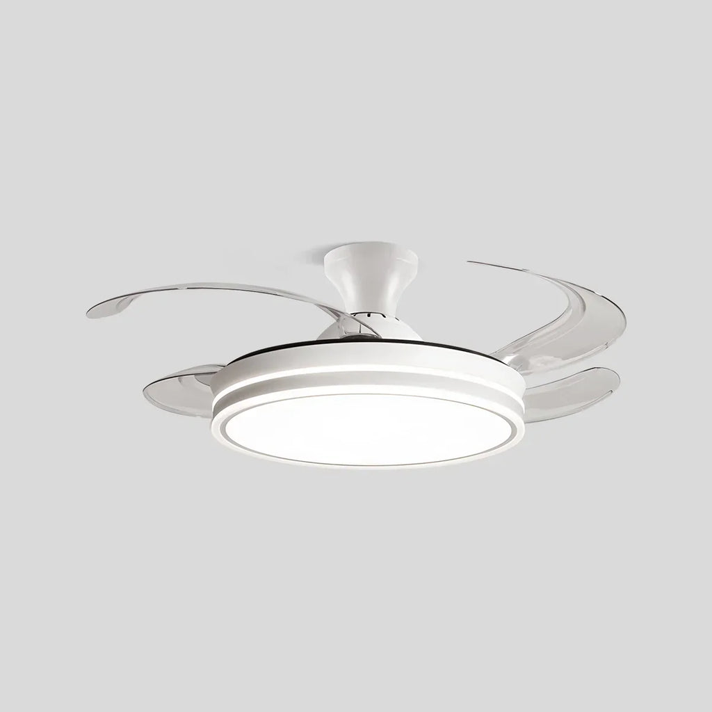 Modern Ceiling Fan with LED Light & Remote Control | Desfino