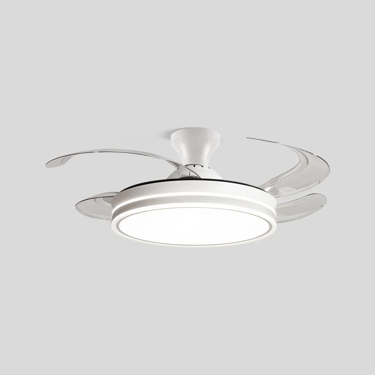 Modern Ceiling Fan with LED Light & Remote Control | Desfino