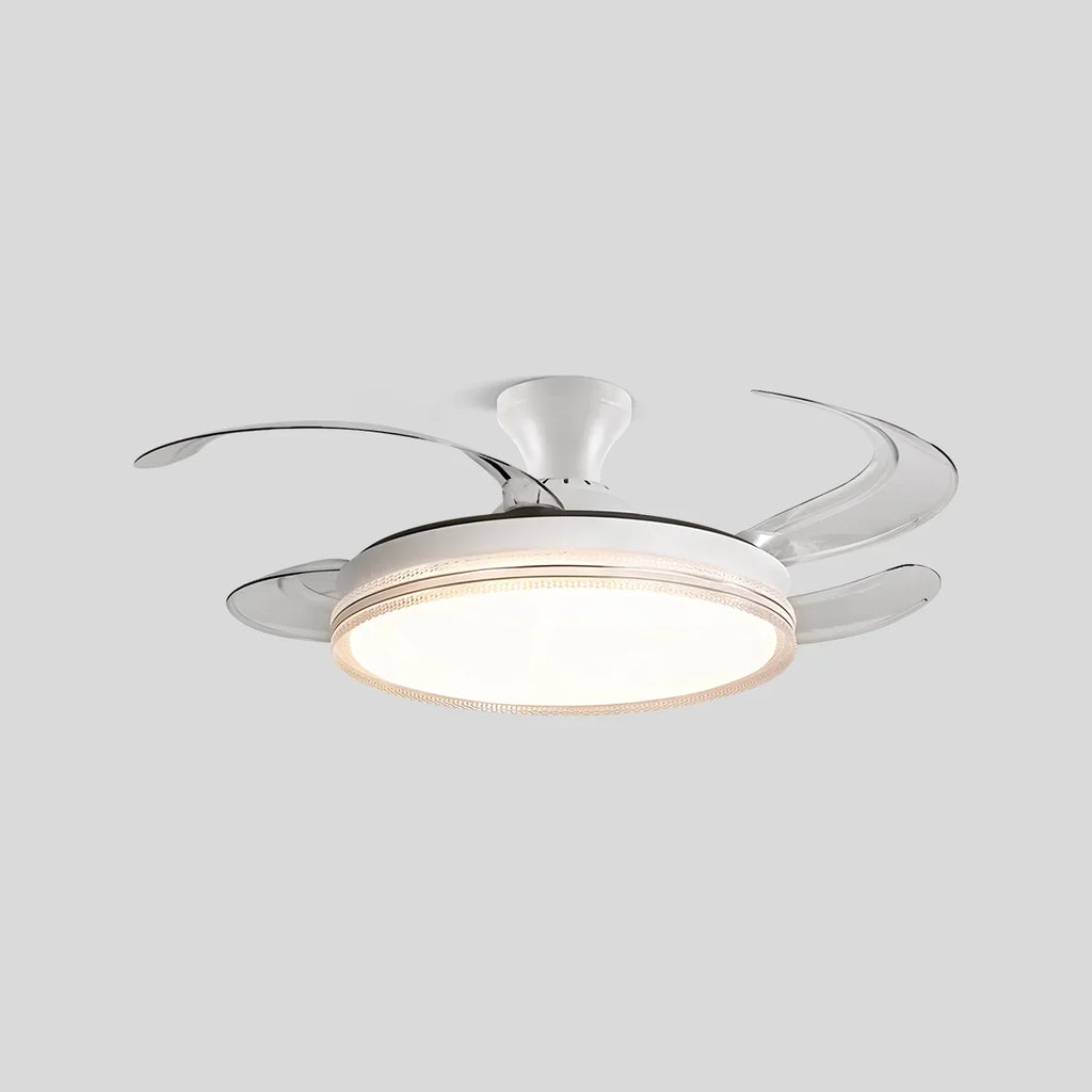 Moderne LED-Deckenventilatorleuchten mit Fernbedienung | Desfino