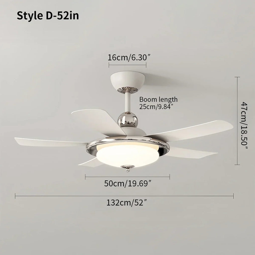 Leiser Deckenventilator mit Licht und Fernbedienung | Desfino