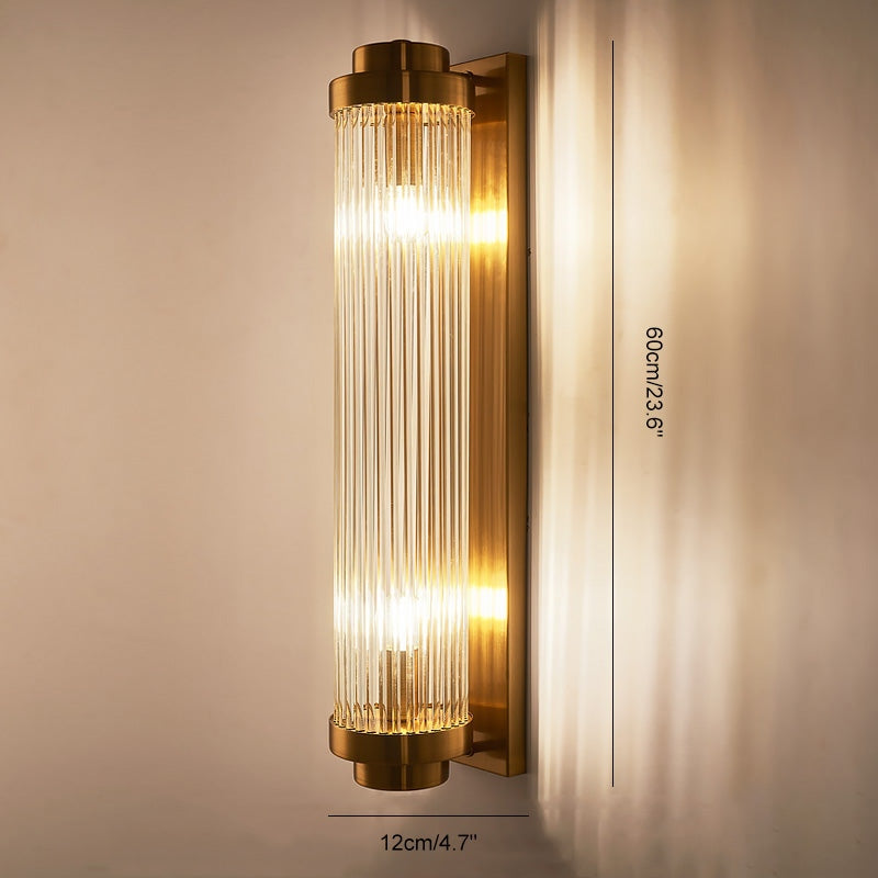 Crystal Glass Luxury Wall Sconce | Desfino