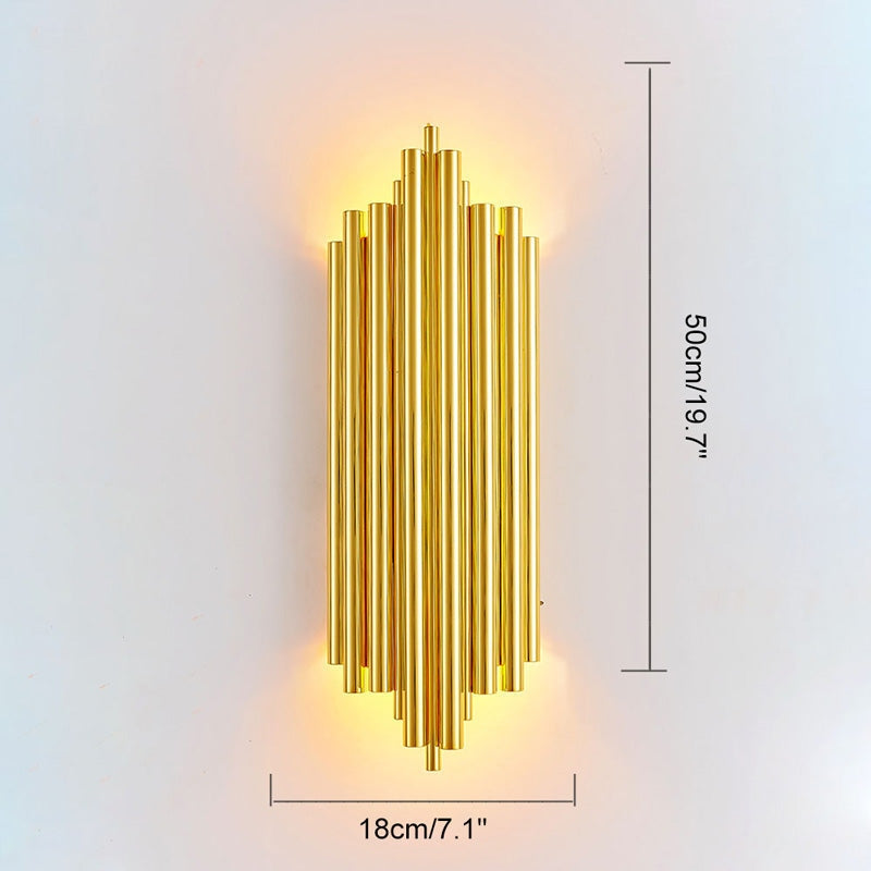 Crystal Glass Luxury Wall Sconce | Desfino
