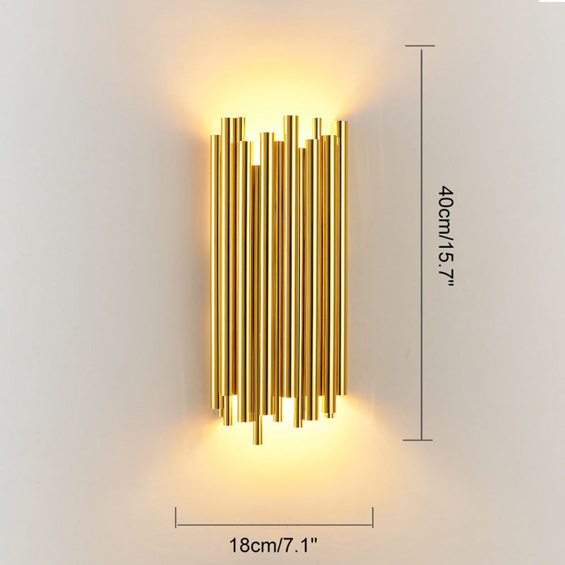 Crystal Glass Luxury Wall Sconce | Desfino