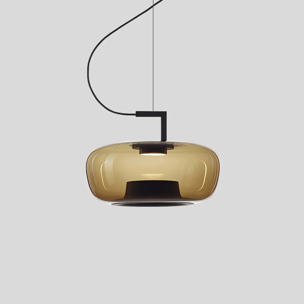 Nordische minimalistische Glas-Pendelleuchte | Desfino