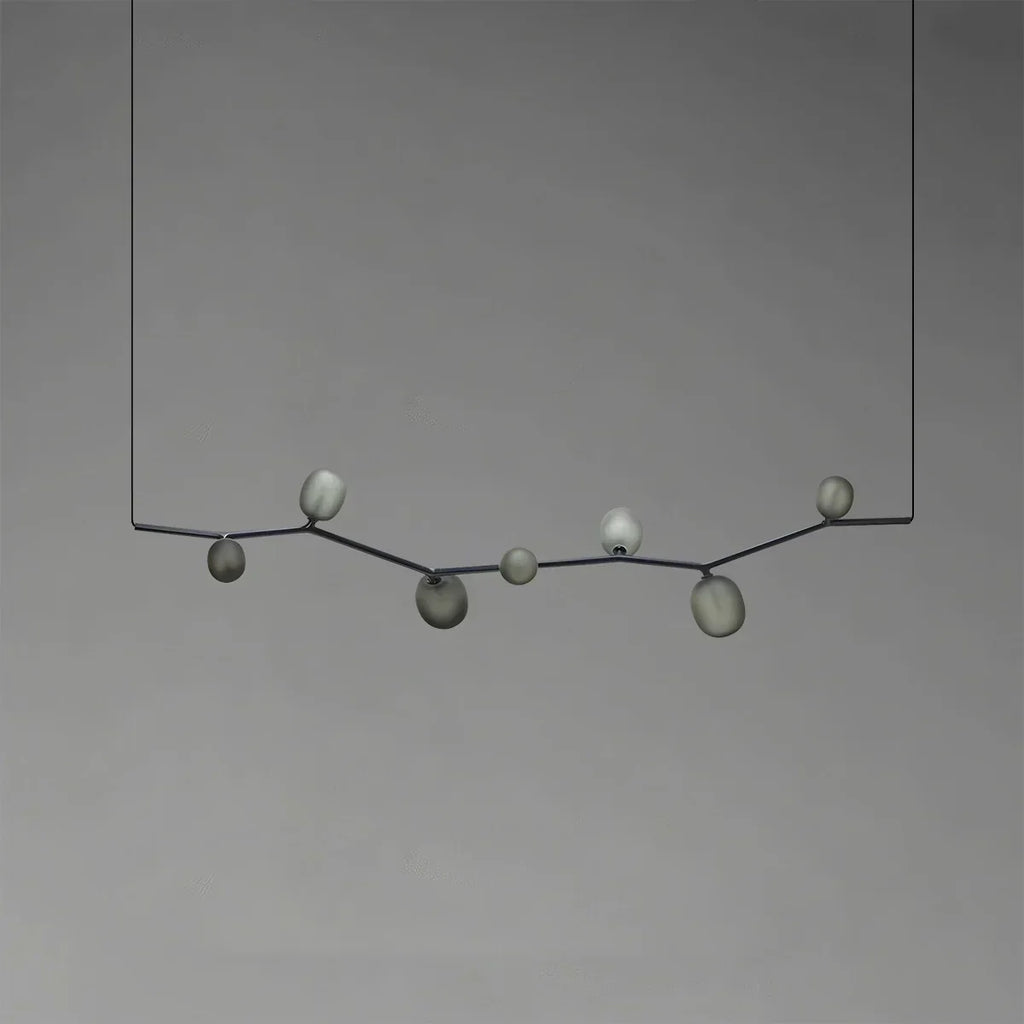 Nordischer kreativer Kronleuchter aus Glas mit Ästen | Desfino