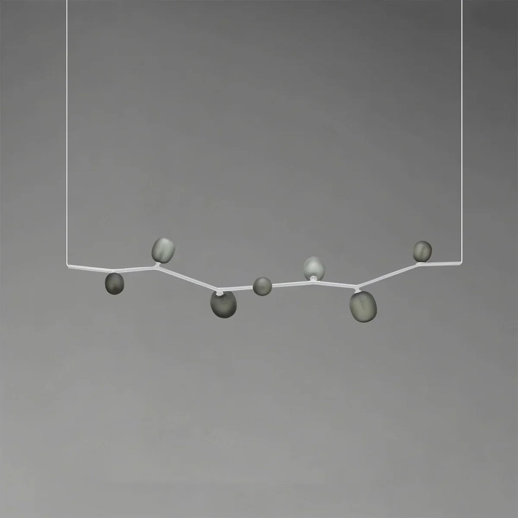 Nordischer kreativer Kronleuchter aus Glas mit Ästen | Desfino