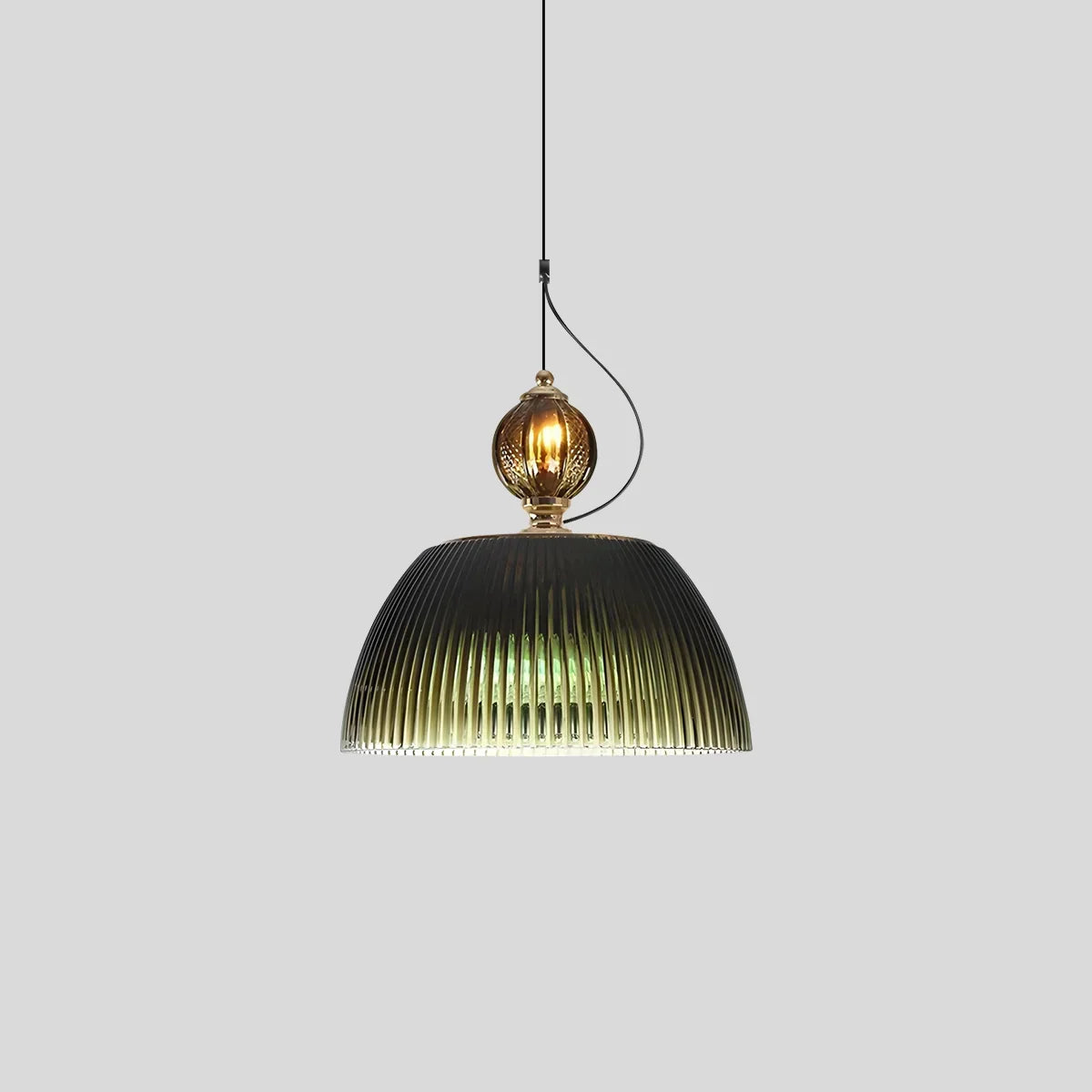 Nordische Retro-Glas-Pendelleuchte für das Esszimmer | Desfino