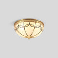 European Retro Glass Ceiling Light | Desfino