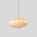Vintage-LED-Pendelleuchte aus Seide in Laternenform | Desfino