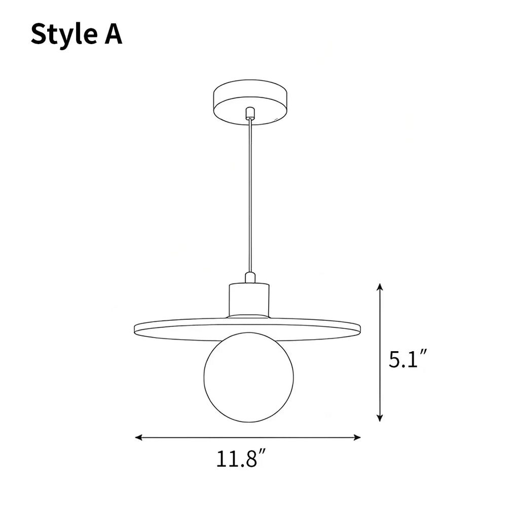 Travertine Pendant Lamp for Dining Area | Desfino