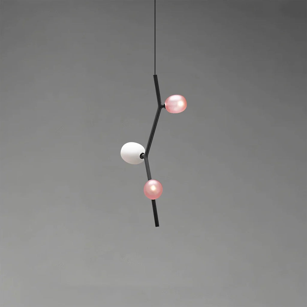 Nordischer kreativer Kronleuchter aus Glas mit Ästen | Desfino
