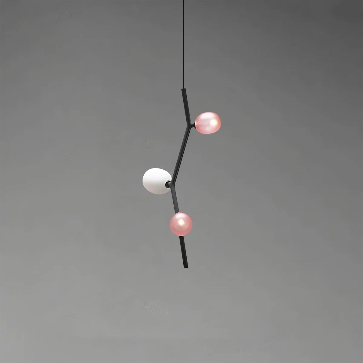 Nordischer kreativer Kronleuchter aus Glas mit Ästen | Desfino