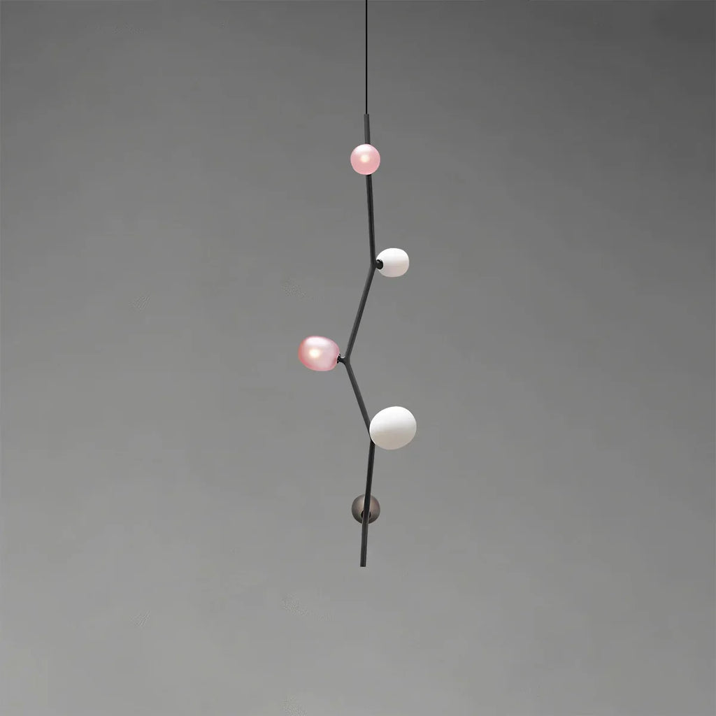 Nordischer kreativer Kronleuchter aus Glas mit Ästen | Desfino