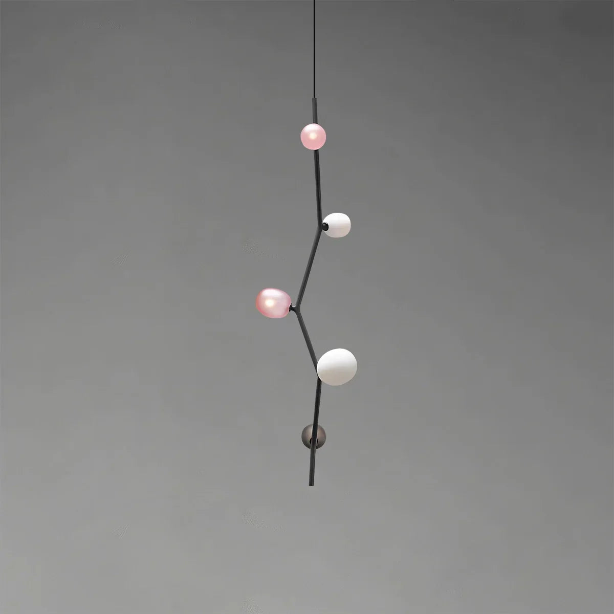 Nordischer kreativer Kronleuchter aus Glas mit Ästen | Desfino