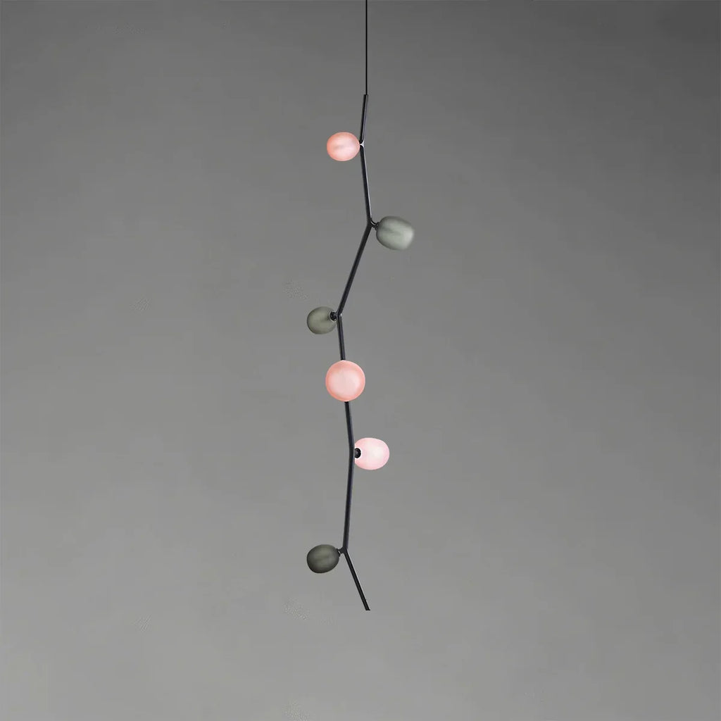Nordischer kreativer Kronleuchter aus Glas mit Ästen | Desfino