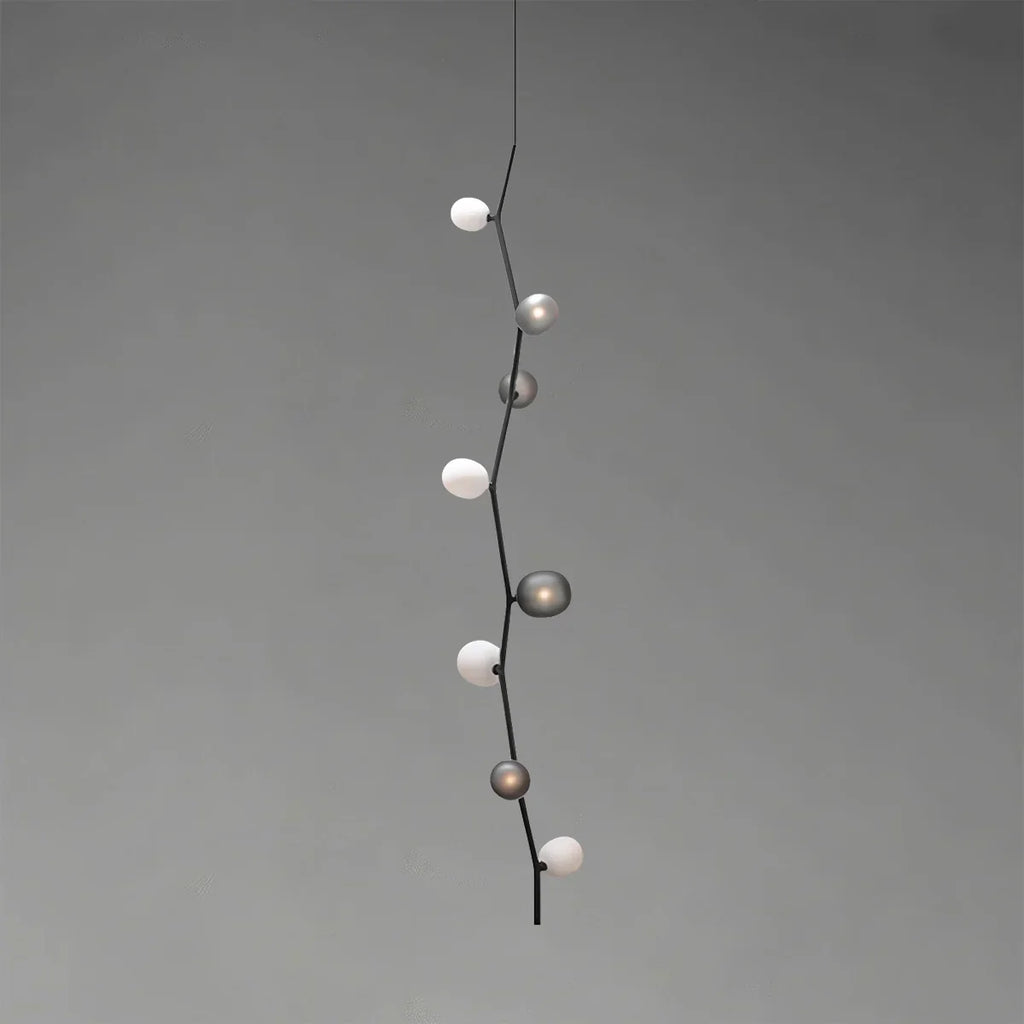 Nordischer kreativer Kronleuchter aus Glas mit Ästen | Desfino