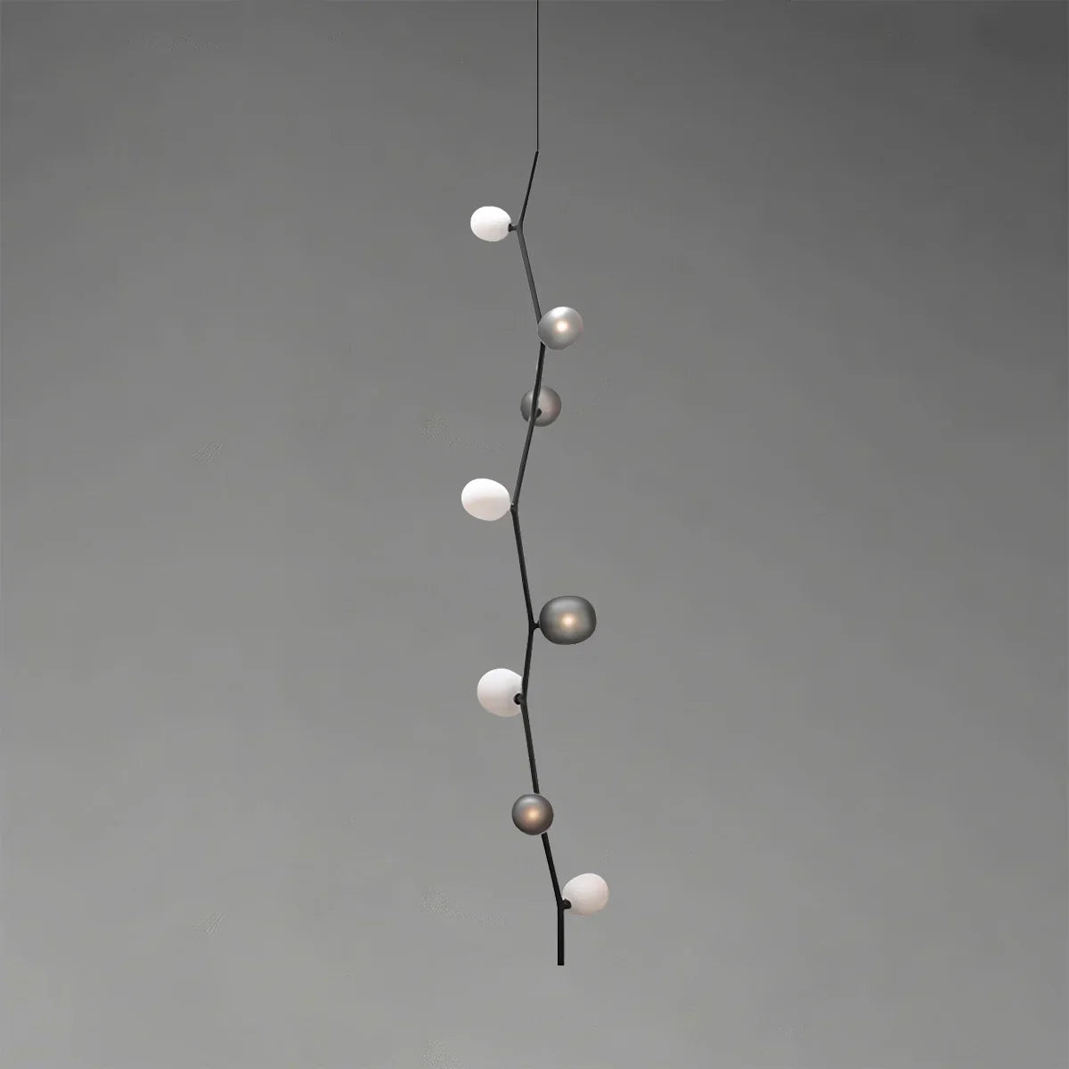 Nordischer kreativer Kronleuchter aus Glas mit Ästen | Desfino