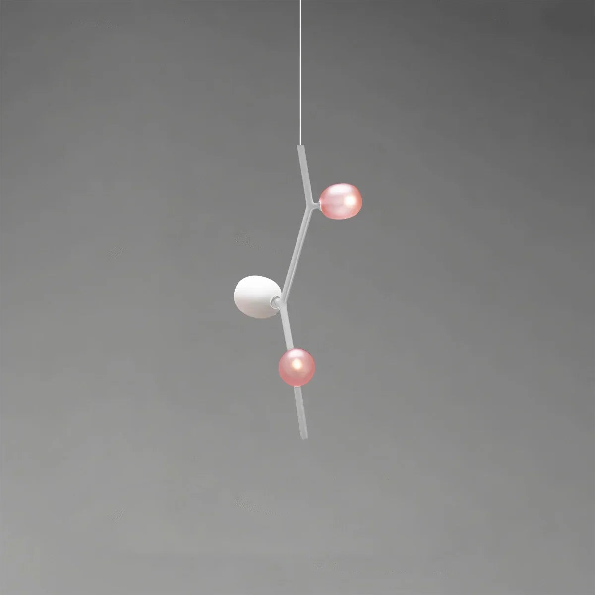 Nordischer kreativer Kronleuchter aus Glas mit Ästen | Desfino