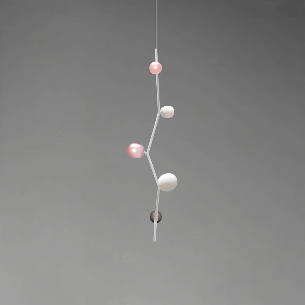 Nordischer kreativer Kronleuchter aus Glas mit Ästen | Desfino