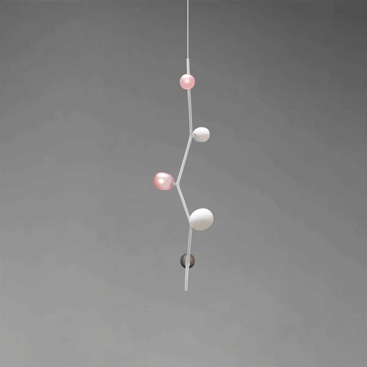 Nordischer kreativer Kronleuchter aus Glas mit Ästen | Desfino