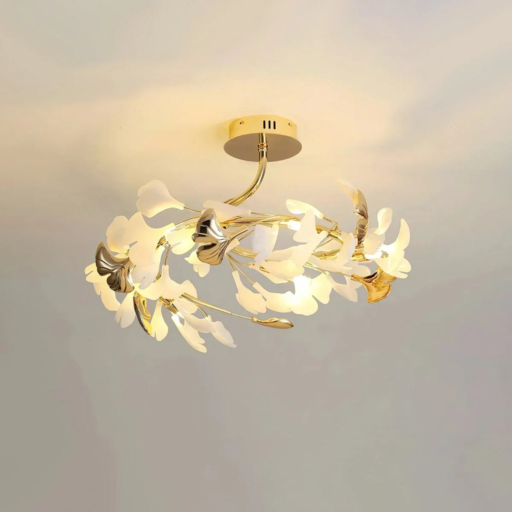 Ginkgo Rotating Ceiling Lamp for Bedroom | Desfino