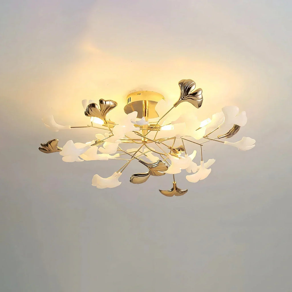 Ginkgo Rotating Ceiling Lamp for Bedroom | Desfino