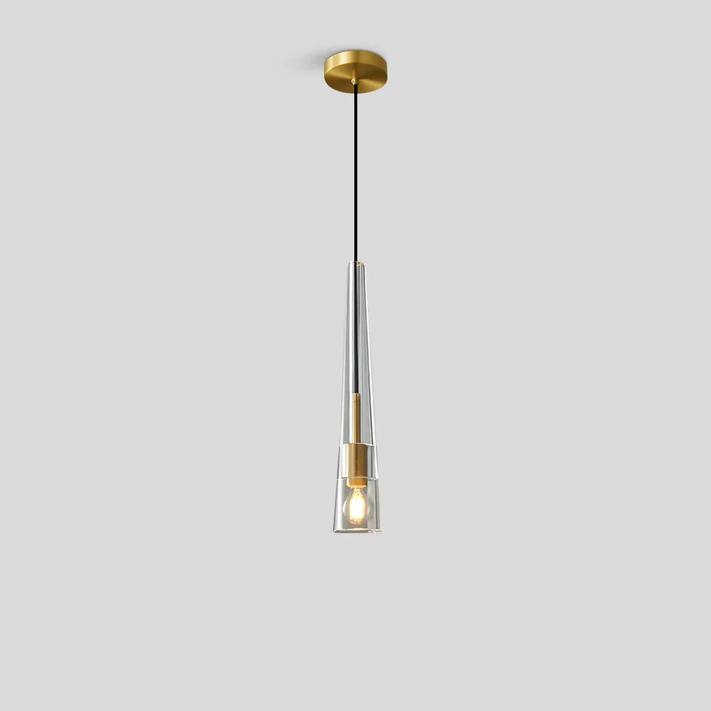 Copper Crystal Pendant Light Multiple Styles Available | Desfino