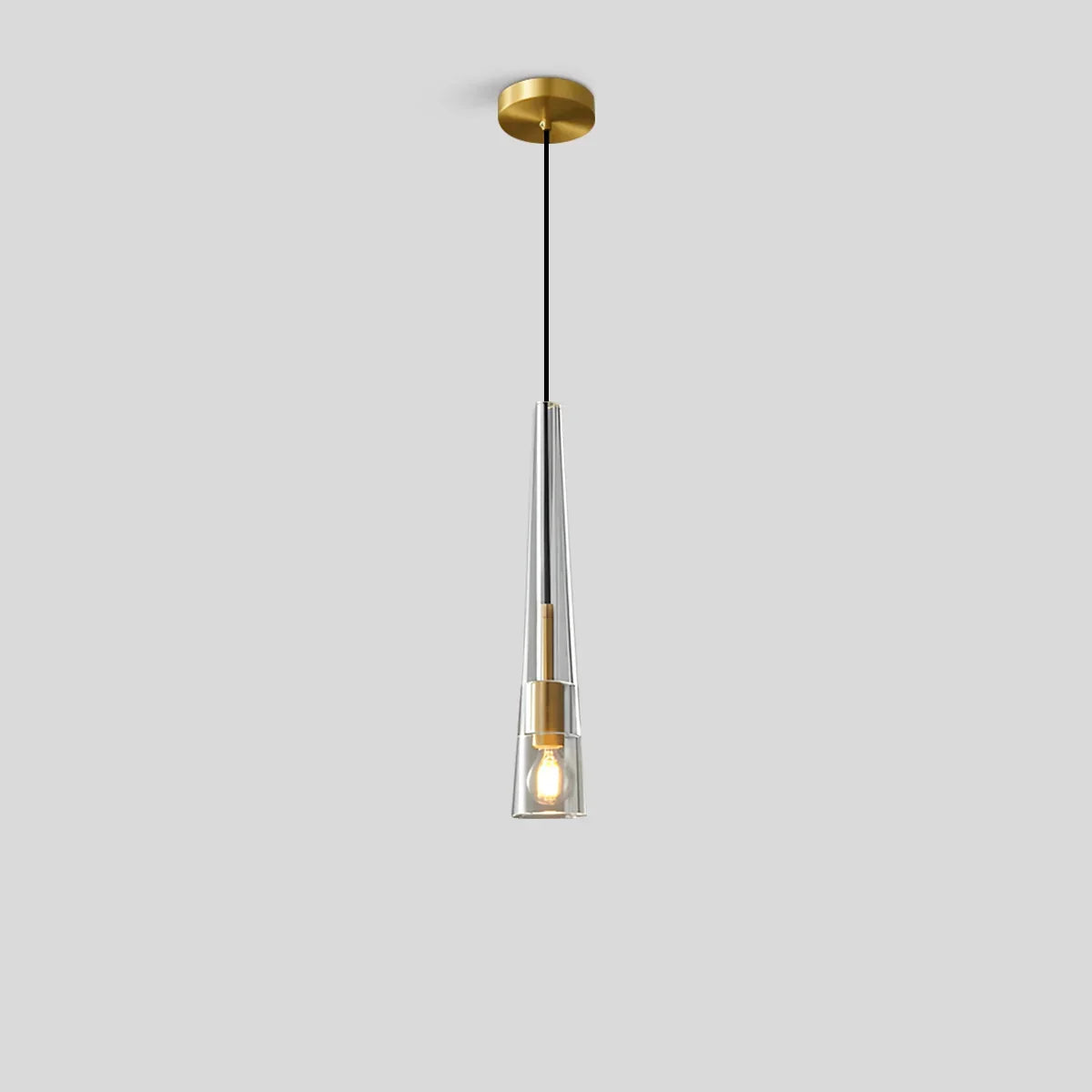 Copper Crystal Pendant Light Multiple Styles Available | Desfino