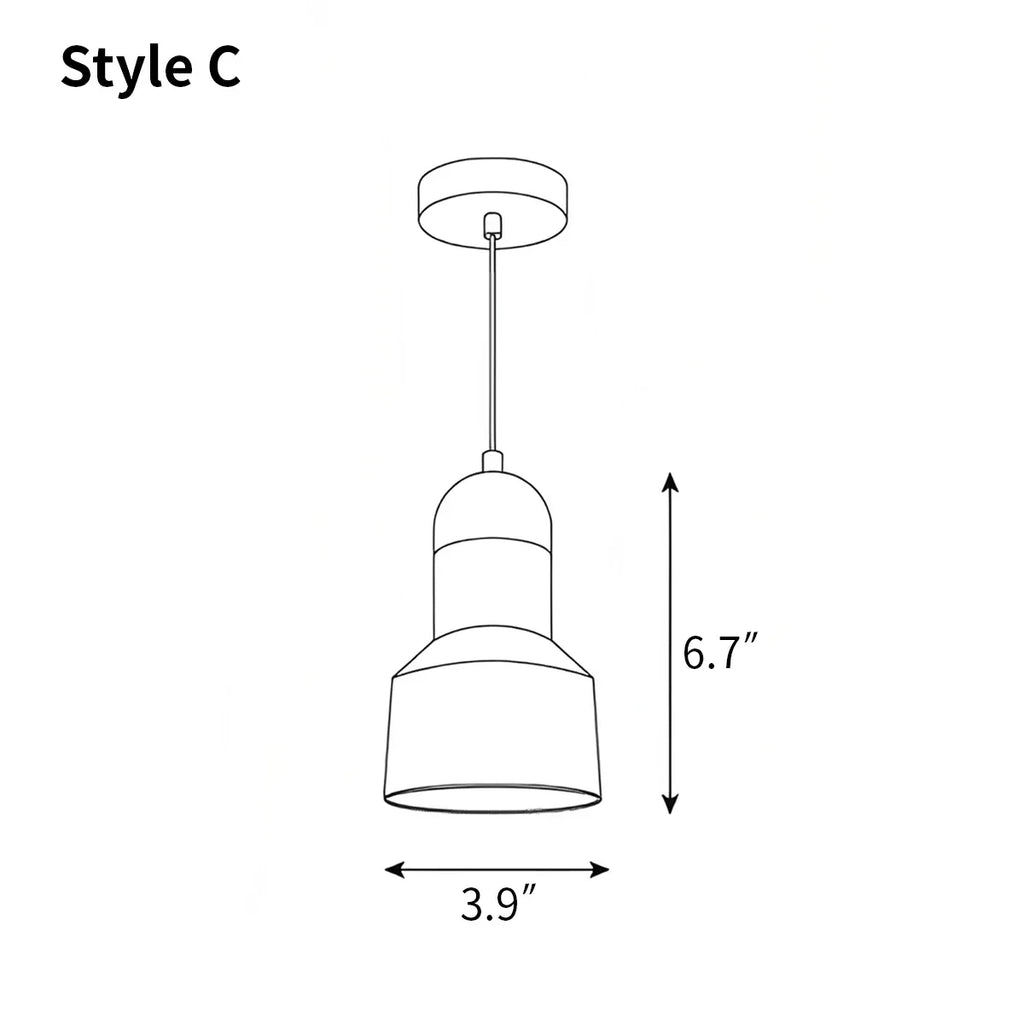 Travertine Pendant Lamp for Dining Area | Desfino